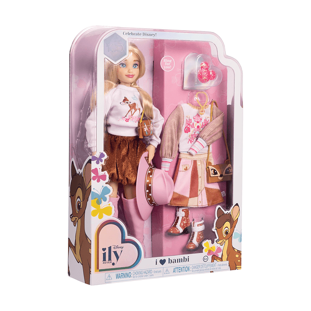 Disney ily 4EVER Dolls Disney 100 - Bambi de 11,5 pulgadas d