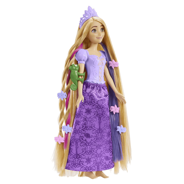 Muñeca de moda Disney Princess Rapunzel con 2 extensiones de