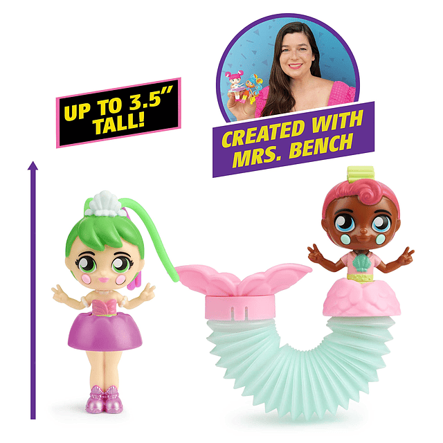 Fashion Fidgets Mermaids Fantasy Series - Muñeca Fidget para