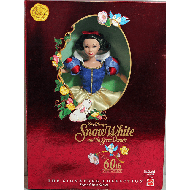 Muñeca Blancanieves del 60 aniversario de Disney Collector E