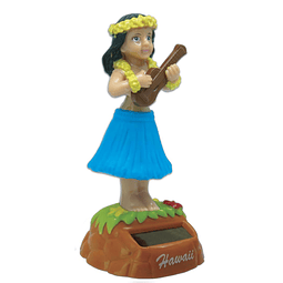 Hula Girl con Ukelele Muñeca Solar