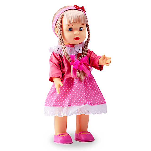 Muñeca Caminante Juguete de Vinilo Interactivo de 17" Bebé C