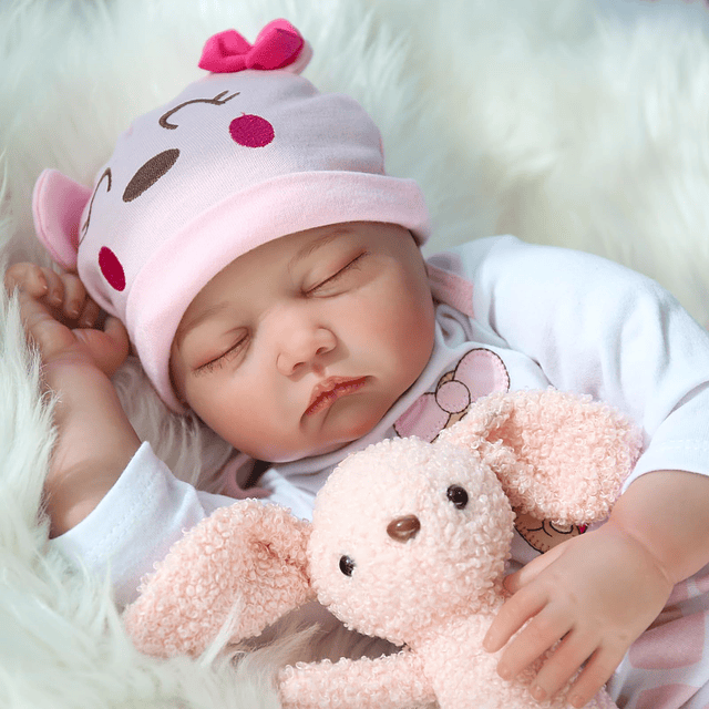 Reborn Baby Dolls - Muñeca realista de cuerpo suave con peso