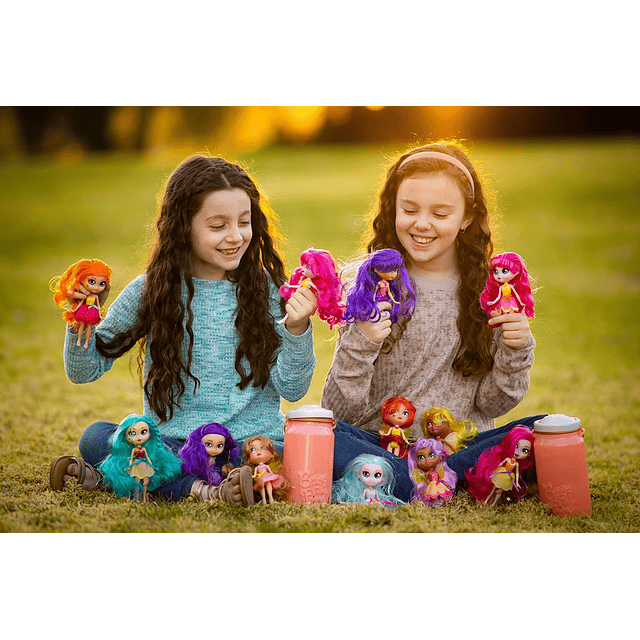 Muñeca BFF con luz nocturna y luces de hadas multicolores |