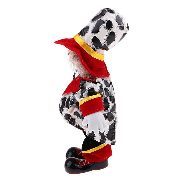 Figura de payaso, adornos de muñeca, mesa para el hogar, esc