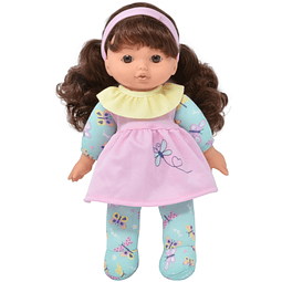 Muñeca suave para bebé, muñeca de 12 pulgadas con pelo, mi p