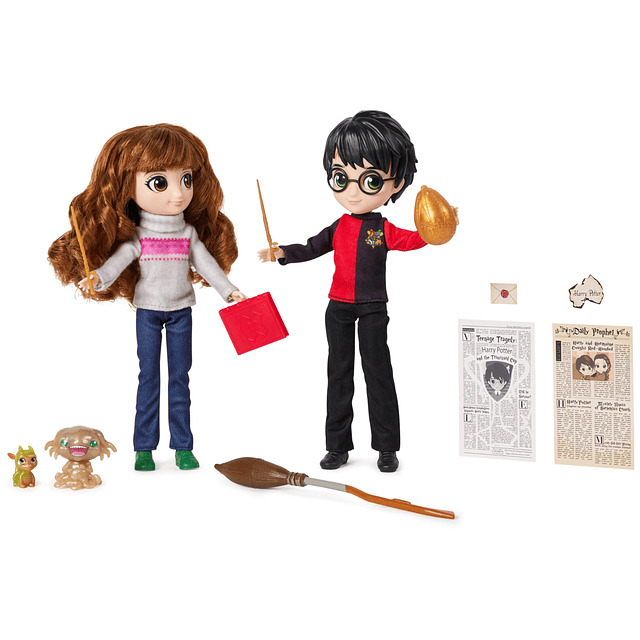 Harry Potter, Set de regalo de muñecas y accesorios de Harry