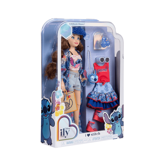 Disney ily 4EVER Dolls Disney 100 - Stitch 11.5" de alto con