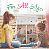 Sweet Li'l Family Dollhouse People Juego de 9 figuras de acc