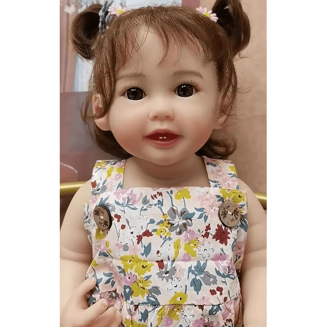 TERABITHIA Muñeca bebé realista de 22 pulgadas, linda, feliz