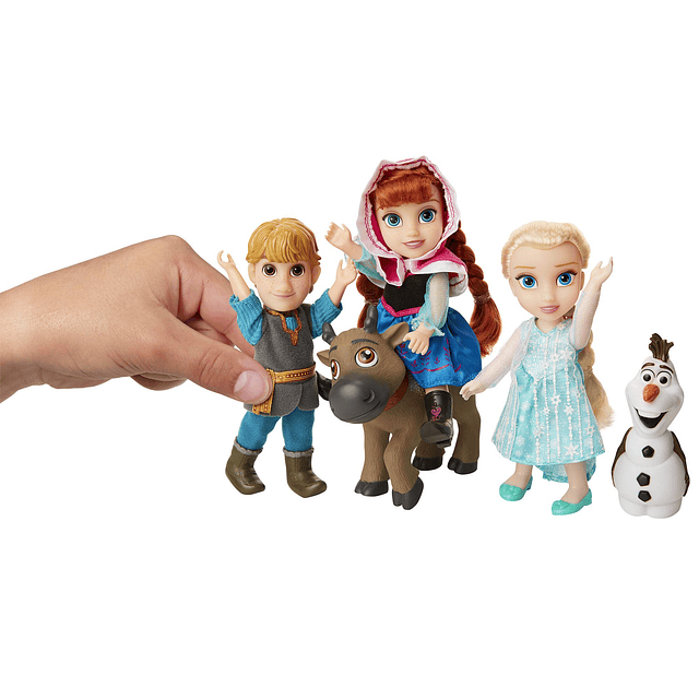 Set de regalo de muñeca pequeña Frozen Disney Deluxe: ¡inclu