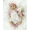 Reborn Baby Dolls 22 ''/55 cm Niña Durmiente Vinilo Silicona