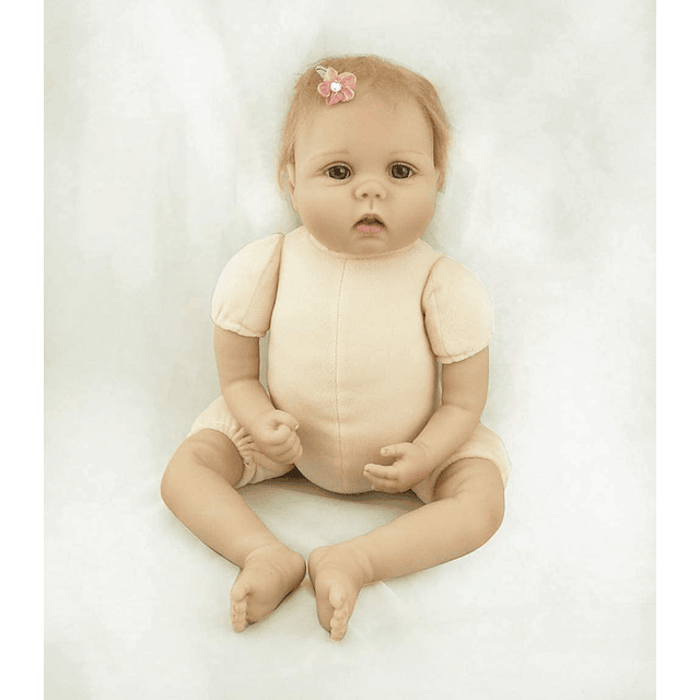 Reborn Baby Dolls 22 ''/55 cm Niña Durmiente Vinilo Silicona