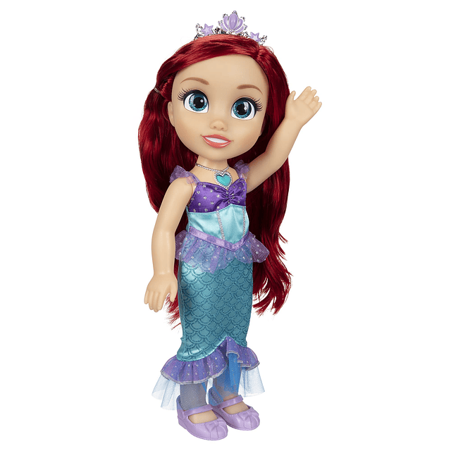 Muñeca Ariel Sing & Shimmer para niños pequeños, canta parte