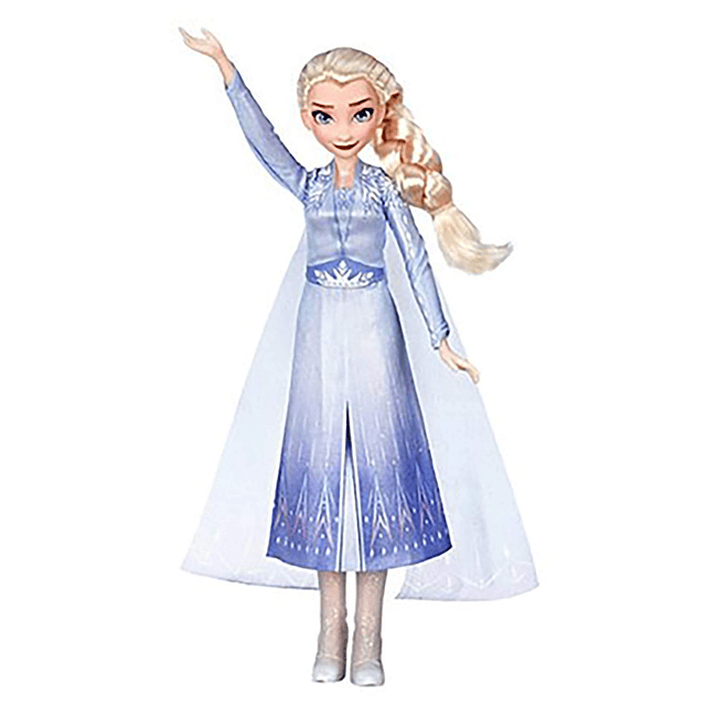 Muñeca de moda Elsa cantante de Frozen de Disney con música