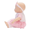 Muñeca Babble Baby Cisne Rosa de 14"