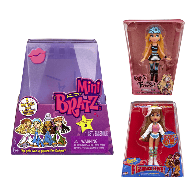 Figuras coleccionables Bratz Mini Series 4 de , 2 mini muñec