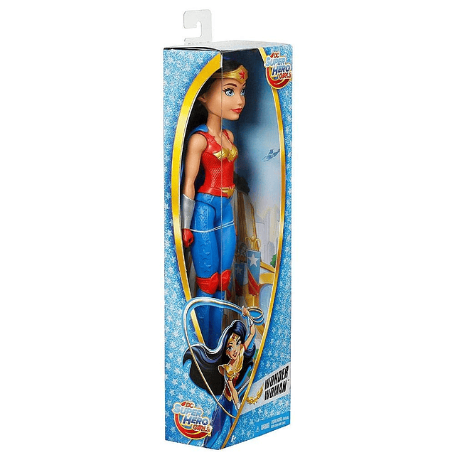 DC Super Hero Girls Muñeca de Mujer Maravilla de acción de e