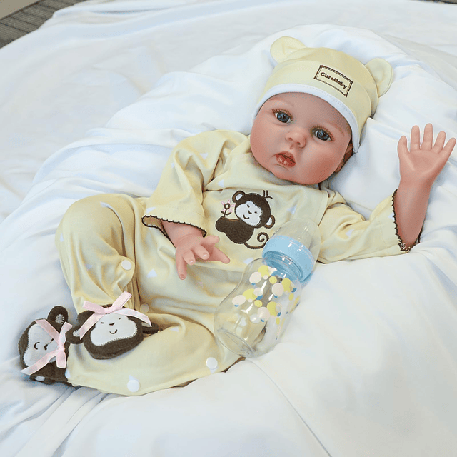 Reborn Baby Dolls Boy - Recién nacido realista de 22 pulgada