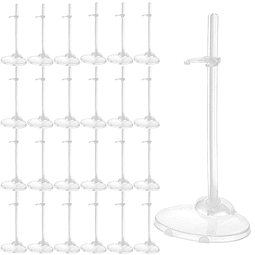 40 soportes para muñecas, soporte transparente para muñecas