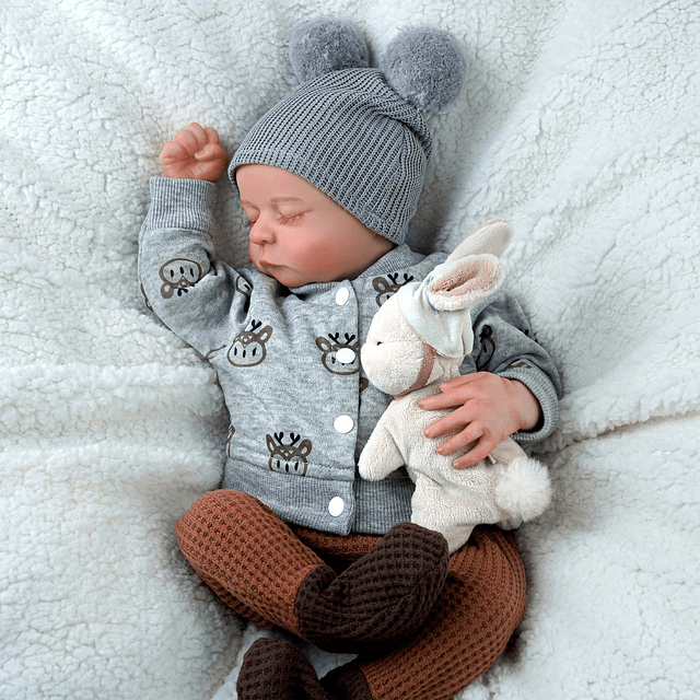 Realista Reborn Baby Dolls Boy - Muñeca de bebé realista de