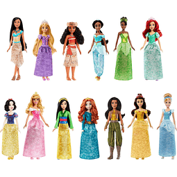 Disney Princess Toys, juego de muñecas de moda con 13 muñeca