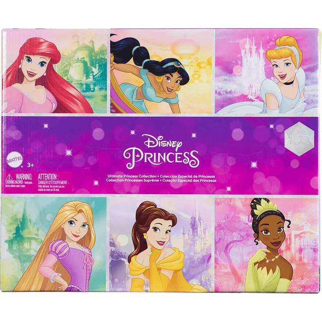 Disney Princess Toys, juego de muñecas de moda con 13 muñeca