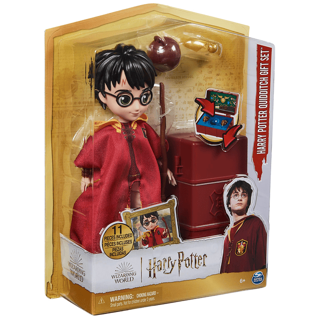 Harry Potter, Set de regalo de muñeca Quidditch de Harry Pot