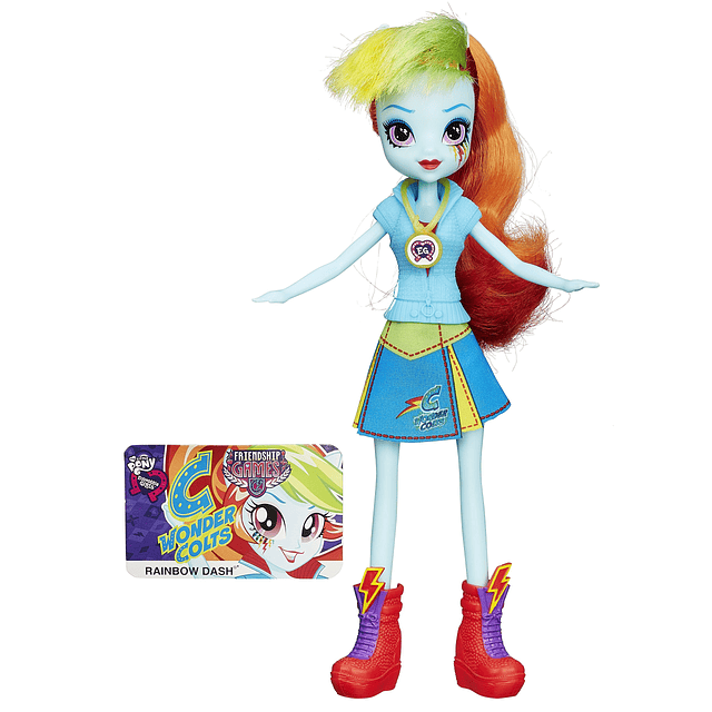 Equestria Girls Rainbow Dash Juegos De La Amistad Muñeca