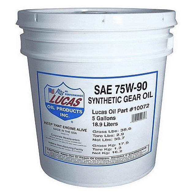 10072 SAE 75W-90 Lubricante sintético para transmisión y dif