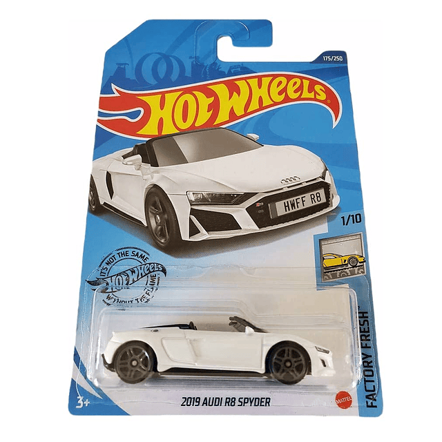 2019 Audis R8 Spyder, [Blanco] Factory Fresh 1/10