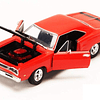 1969 Dodge Coronet Super Bee rojo 1/24 coche modelo fundido