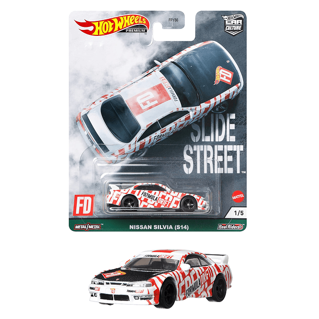 Hot Wheels S14 GRJ82 Nissan Silvia Car Culture Slide Street