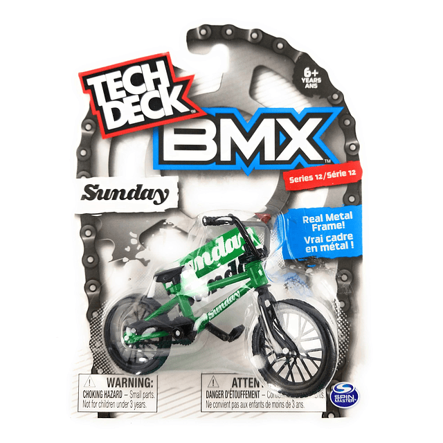 Tech Deck BMX Juego completo de regalo Bolsa de almacenamien