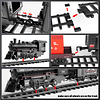 Juego de tren para niño, modelo de tren de aleación de metal