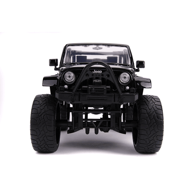 Just Trucks 2007 Jeep Wrangler negro/rosa camuflaje con esta