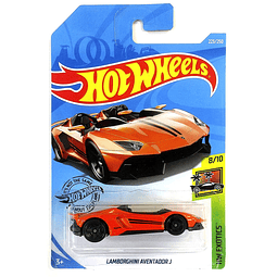 2019 Hw Exotics - Lamborghini Aventador J, Naranja 223/250