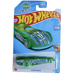 Hot Wheels Supercharged, HW Celebration Racers 7/10 [Verde]