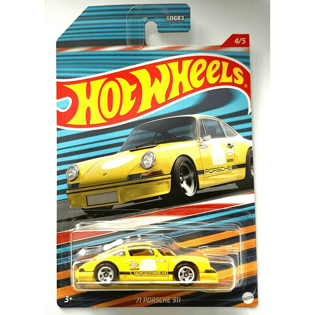 Hot Wheels '71 Porsche 911 (Amarillo) Serie Exotics 2022