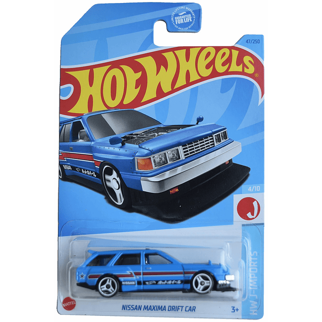 Nissan Maxima Drift Car, HW J-Imports 4/10 [azul] 47/250