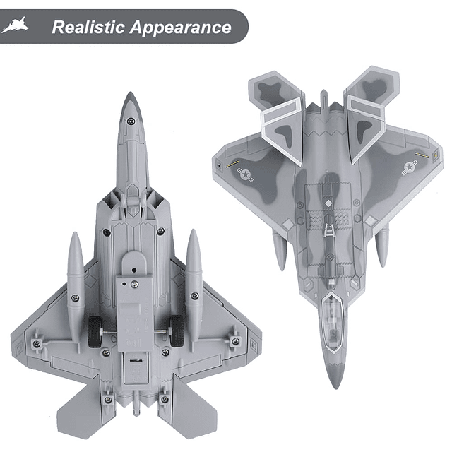 Juguete de avión F22, juguete de avión de combate para niños