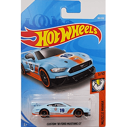 2019 Muscle Mania Custom '18 Ford Mustang GT 180/250, azul c