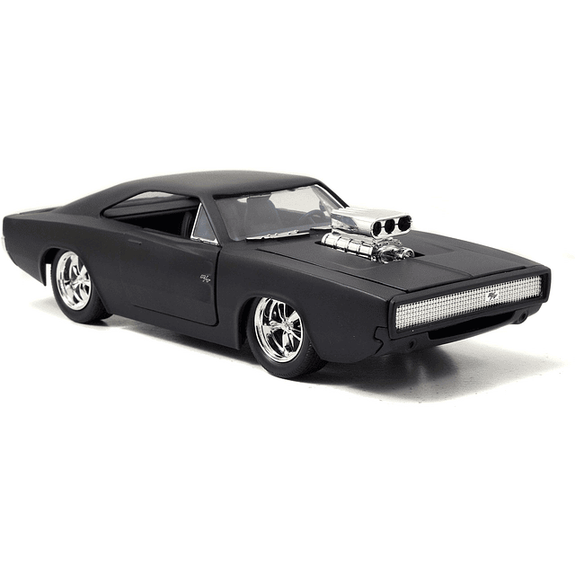 Jada 1:24 Rápido y Furioso - 1970 Dodge Charger Street Mat V