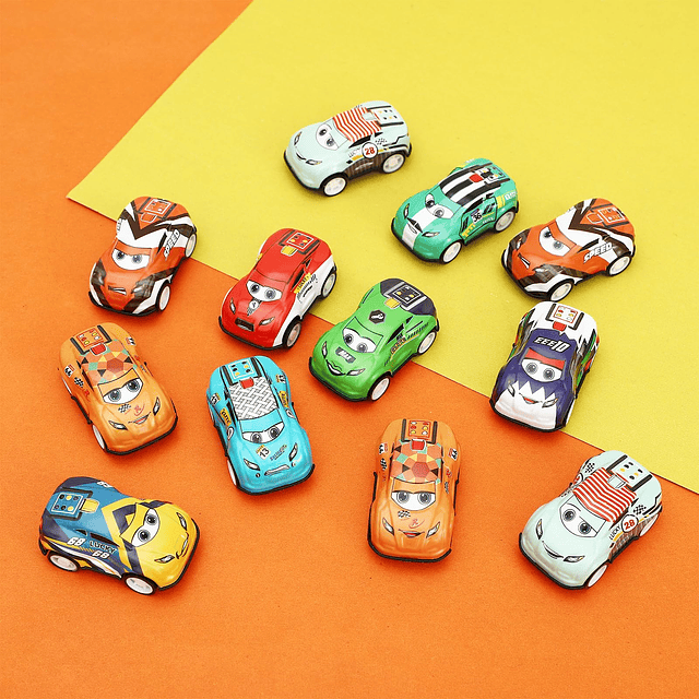 40 Piezas Mini Coches de Juguete Coches de Juguete Pequeños