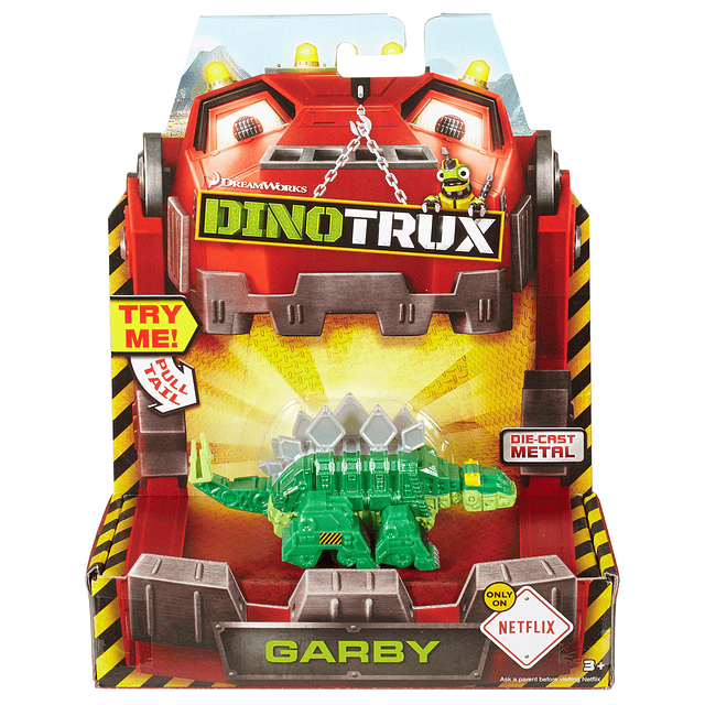 Vehículo Garby Dinotrux Diecast