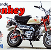 14127 1/12 Honda Mono Mini Bicicleta