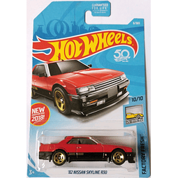 2018 50 aniversario Factory Fresh '82 Nissan Skyline R30 6/3