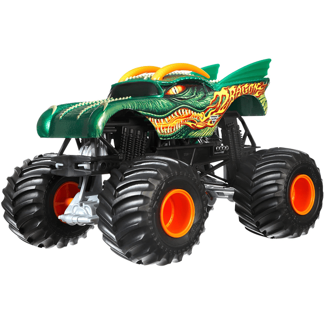 Monster Jam Vehículo Dragón Escala 1:24