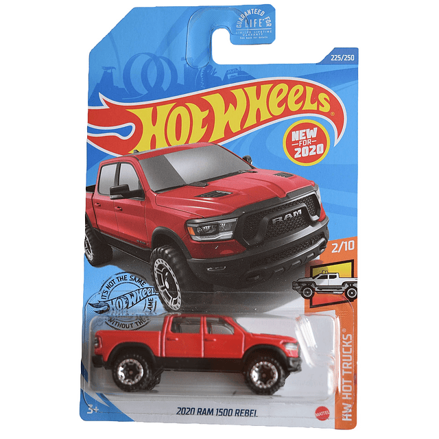 Hotwheels 2020 Ram 1500 Rebel 225/250 [rojo], Hot Trucks 2/1