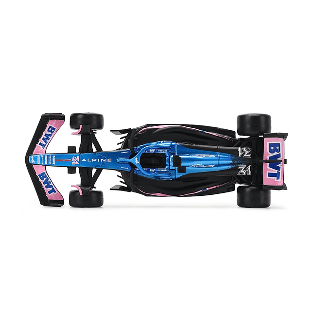 Bburago 2023 1/43 F1 Team A523#31 E.Ocon Modelo de coche de